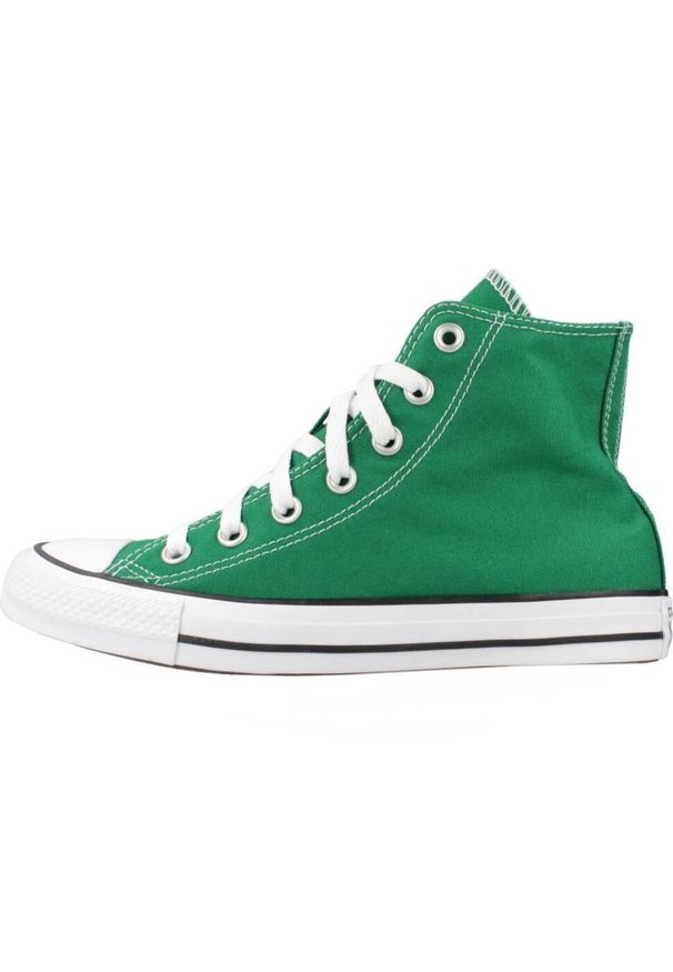 Buty Kobieta Converse Chuck Taylor All Star Hi zielony. Kolor: zielony. Model: Converse All Star. Sport: skateboard