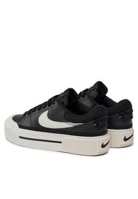 Nike Sneakersy Court Legacy Lift DM7590 001 Czarny. Kolor: czarny. Materiał: skóra. Model: Nike Court
