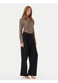 Morgan Koszula 252-TJOSY Brązowy Slim Fit. Kolor: brązowy. Materiał: syntetyk #5