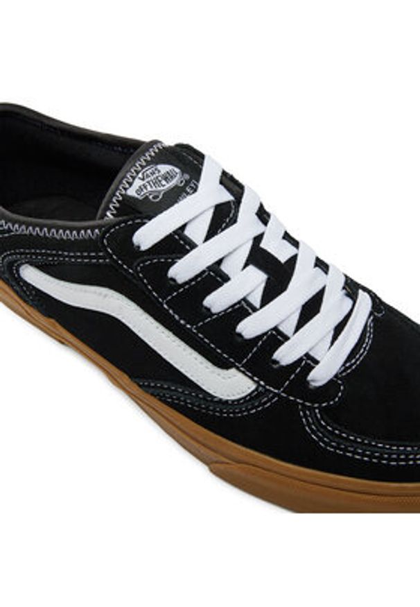Vans Tenisówki Rowley Classic VN0A4BTT9X11 Czarny. Kolor: czarny. Materiał: zamsz, skóra