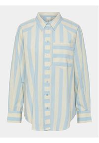 YAS Koszula Monday 26032760 Niebieski Regular Fit. Kolor: niebieski. Materiał: bawełna #3