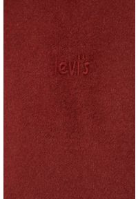 Levi's® - Levi's Kurtka z domieszką wełny kolor bordowy przejściowa. Okazja: na spotkanie biznesowe. Kolor: czerwony. Materiał: wełna. Styl: biznesowy #5
