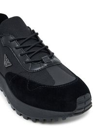 Emporio Armani Sneakersy EM003739 AF19724 MC005 Czarny. Kolor: czarny. Materiał: skóra #4