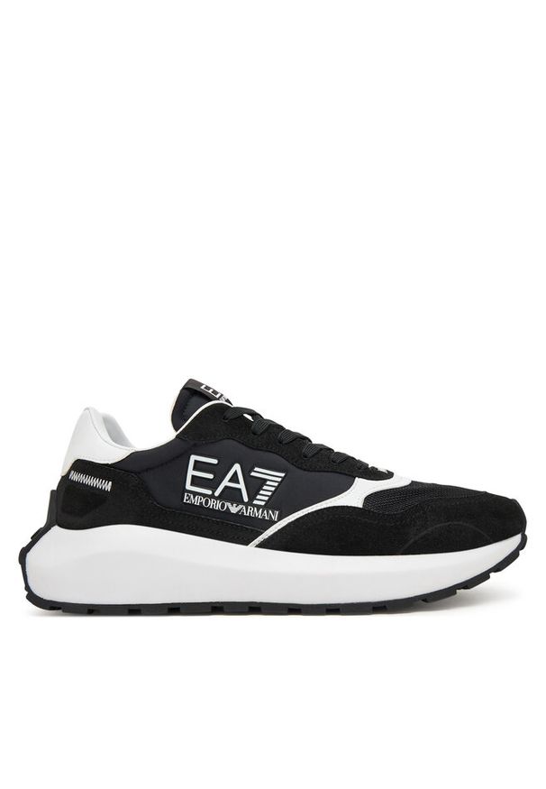 Sneakersy EA7 Emporio Armani. Kolor: czarny