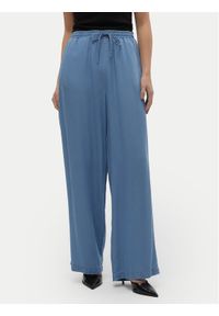 Vero Moda Spodnie materiałowe Bree 10304898 Niebieski Loose Fit. Kolor: niebieski. Materiał: lyocell #1