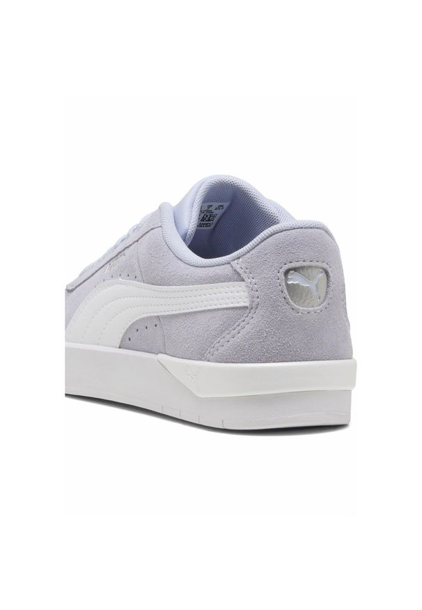 Puma - Damskie sneakersy Jada Classic z zamszu PUMA. Kolor: biały, wielokolorowy, niebieski. Materiał: zamsz. Sport: tenis