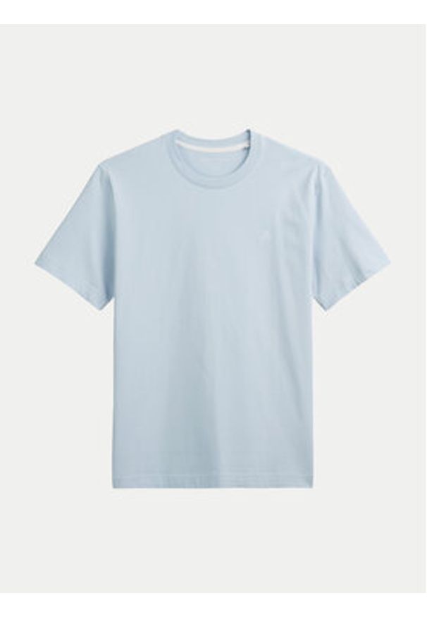 Marc O'Polo T-Shirt 522 2012 51054 Błękitny Regular Fit. Typ kołnierza: polo. Kolor: niebieski. Materiał: bawełna