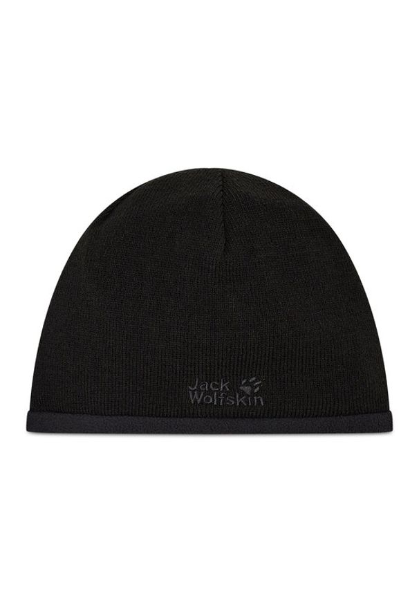Czapka Jack Wolfskin. Kolor: czarny