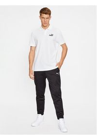 Puma Polo Ess Pique 586674 Biały Regular Fit. Typ kołnierza: polo. Kolor: biały. Materiał: bawełna #4