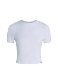 Calvin Klein Jeans T-Shirt J20J225239 Biały Slim Fit. Kolor: biały. Materiał: bawełna #5