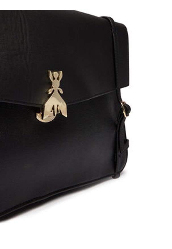 Patrizia Pepe Torebka 8B0331/L162 Czarny. Kolor: czarny. Materiał: skórzane