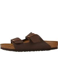 Klapki turystyczne uniseks Birkenstock Arizona 51701. Kolor: brązowy. Materiał: skóra, syntetyk, materiał #2