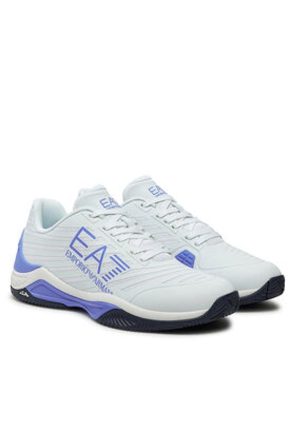 EA7 Emporio Armani Sneakersy X8X079 XK203 U264 Biały. Kolor: biały. Materiał: skóra