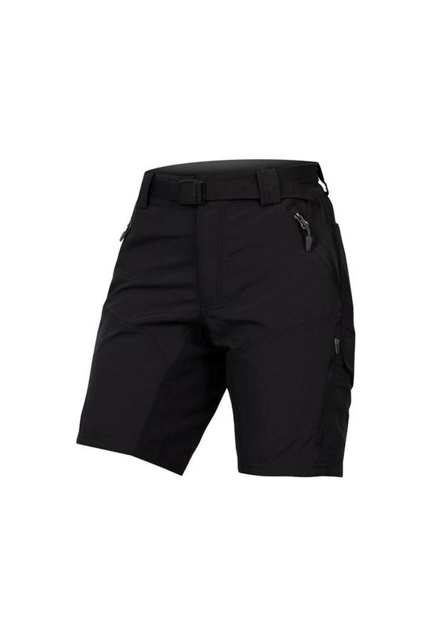 ENDURA - Spodenki rowerowe damskie Endura Hummvee Short. Kolor: czarny. Sport: kolarstwo
