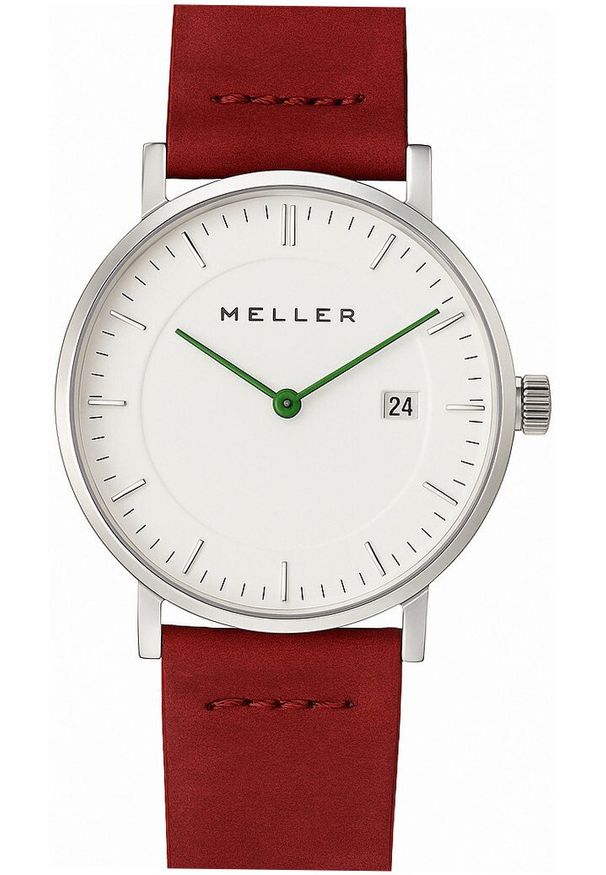 MELLER - Zegarek męski Meller 1B-1RED czerwony. Kolor: czerwony