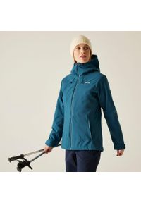 Regatta - Kurtka damska 3 w 1 Wentwood. Kolor: niebieski. Materiał: tkanina, puch. Sport: turystyka piesza #1
