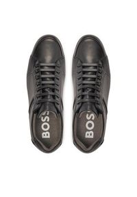 BOSS - Boss Sneakersy Saturn Lowp 50498282 Czarny. Kolor: czarny. Materiał: skóra #5