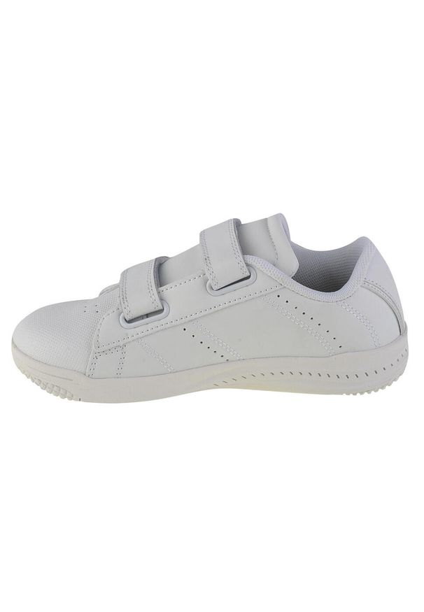 Buty Dziecko Joma Play 21 biały. Okazja: na co dzień. Zapięcie: rzepy. Kolor: biały. Materiał: materiał, syntetyk. Szerokość cholewki: normalna. Sport: turystyka piesza
