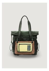 Desigual Plecak 26SAKY06 Khaki. Kolor: brązowy. Materiał: materiał #1