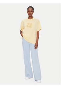 ViCOLO T-Shirt RD0119 Żółty Regular Fit. Kolor: żółty. Materiał: bawełna #5