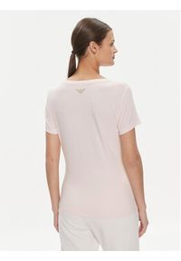 EA7 Emporio Armani T-Shirt 8NTT67 TJDQZ 1422 Różowy Skinny Fit. Kolor: różowy. Materiał: bawełna #2