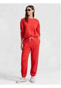 Polo Ralph Lauren Spodnie dresowe Prl Flc Pnt 211943009005 Czerwony Regular Fit. Kolor: czerwony. Materiał: bawełna