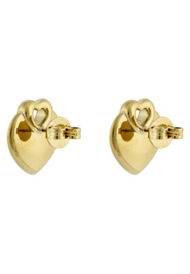 Guess Kolczyki JUBE05 218JW Złoty. Materiał: metalowe. Kolor: złoty