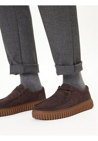 Clarks Półbuty Torhill Lo 26181386 Brązowy. Kolor: brązowy. Materiał: skóra #6