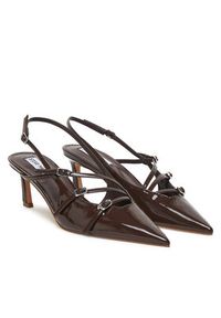 Steve Madden Sandały Liana SM11003386 Brązowy. Kolor: brązowy. Materiał: skóra #6