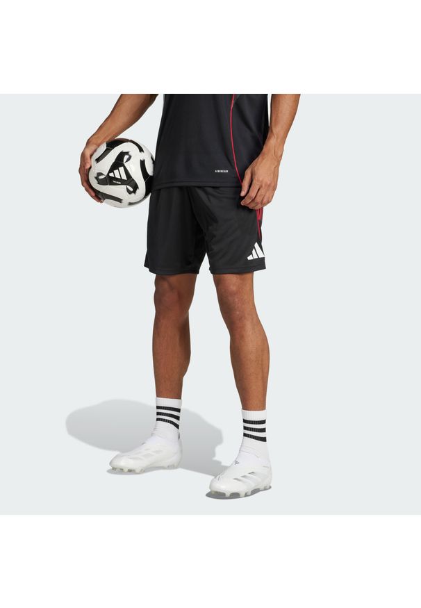 Adidas - Szorty Ajax Amsterdam Tiro 25 Competition Training. Kolor: biały, czerwony, wielokolorowy, czarny