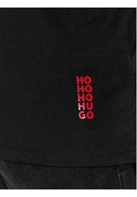 Hugo T-Shirt Dremli 50504618 Czarny Regular Fit. Kolor: czarny. Materiał: bawełna #5