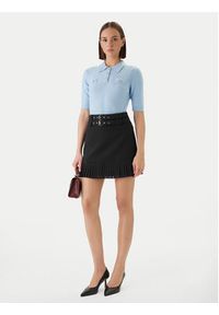 Morgan Spódnica mini 251-JANO Granatowy Regular Fit. Kolor: niebieski. Materiał: syntetyk #2