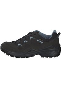 Buty trekkingowe damskie Lowa Sirkos Evo Gtx Lo Ws. Kolor: niebieski, szary, wielokolorowy. Materiał: syntetyk, materiał. Szerokość cholewki: normalna. Styl: sportowy
