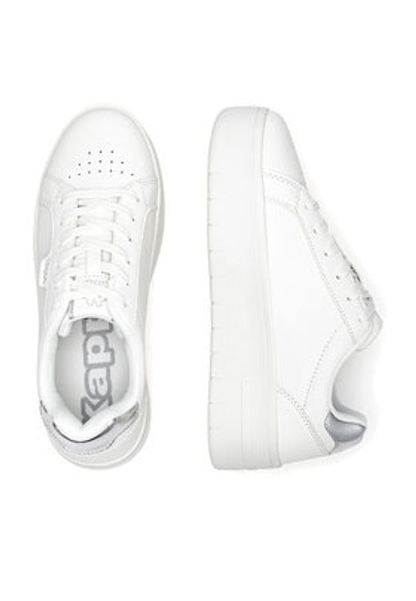 Kappa Sneakersy SS24-3C091 Biały. Kolor: biały. Materiał: syntetyk