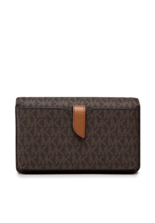 MICHAEL Michael Kors Torebka Heather 32F2G7HC1B Brązowy. Kolor: brązowy. Materiał: skórzane