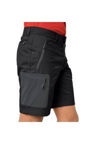 Spodenki trekkingowe męskie Jack Wolfskin Active Track. Kolor: czarny