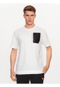 Guess T-Shirt Z3YI00 I3Z14 Biały Boxy Fit. Kolor: biały. Materiał: bawełna