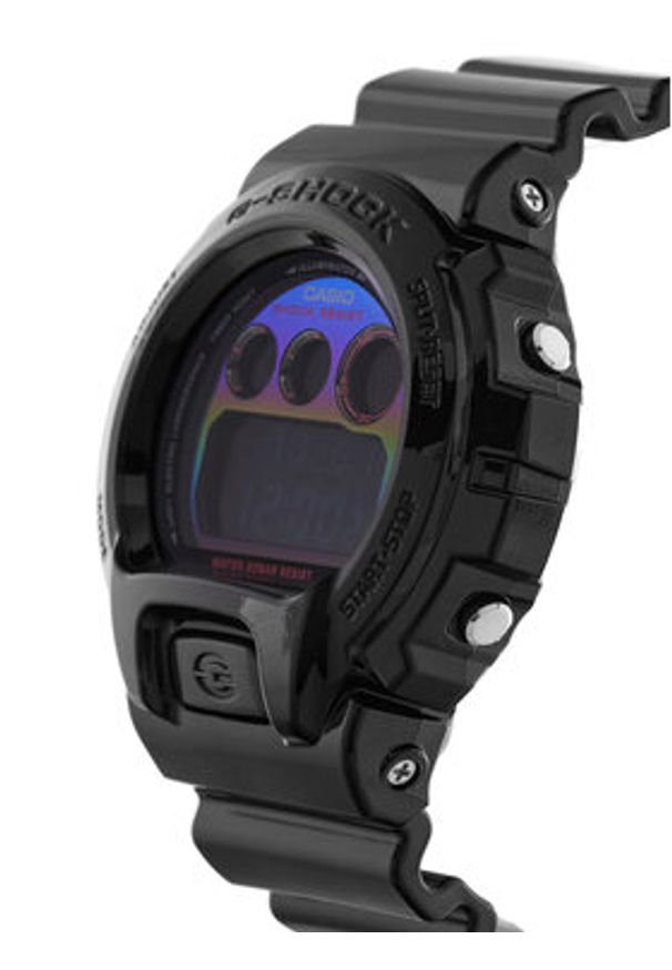 G-Shock Zegarek DW-6900RGB-1ER Czarny. Kolor: czarny