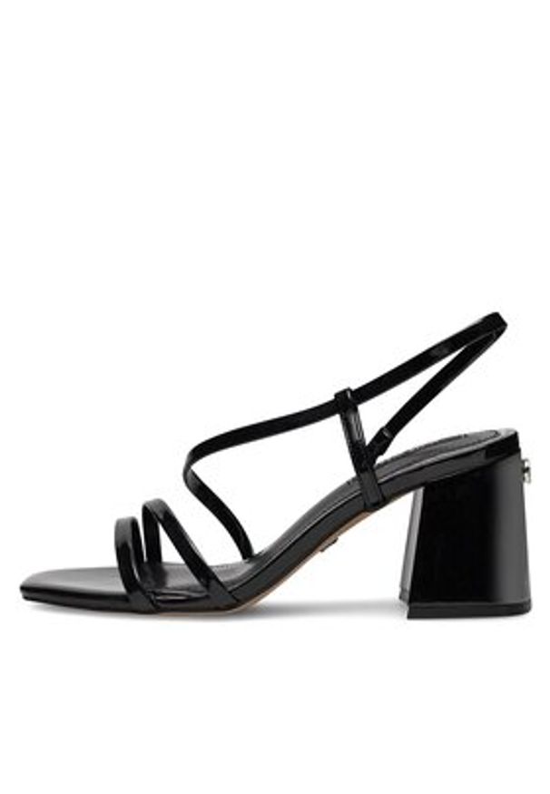 Nine West Sandały WFA2642-1 Czarny. Kolor: czarny. Materiał: skóra