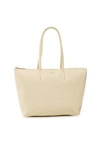 Lacoste Torebka L Shopping Bag NF1888PO Żółty. Kolor: żółty. Materiał: skórzane #4