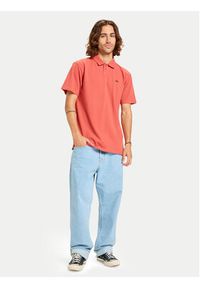 Quiksilver Polo Mw Pique Polo EQYKT04392 Bordowy Regular Fit. Typ kołnierza: polo. Kolor: czerwony. Materiał: bawełna #8