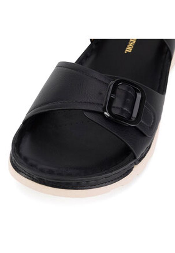 Clara Barson Sandały WYL0510-07 Czarny. Kolor: czarny. Materiał: syntetyk, skóra