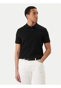 Guess Polo M6RP05 KD181 Czarny Regular Fit. Typ kołnierza: polo. Kolor: czarny. Materiał: bawełna #1