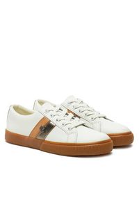 Lauren Ralph Lauren Sneakersy 802942784001 Biały. Kolor: biały. Materiał: skóra