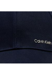 Calvin Klein Czapka z daszkiem Metal Lettering K50K511310 Granatowy. Kolor: niebieski #2