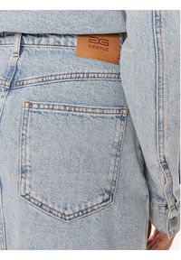 GESTUZ - Gestuz Spódnica jeansowa Mily 10909059 Niebieski Regular Fit. Kolor: niebieski. Materiał: bawełna