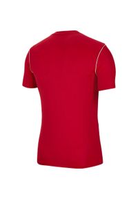 Nike - Męska Koszulka Park 20. Kolor: czerwony. Sport: turystyka piesza