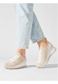 DKNY Sneakersy Abbi Slip On K1457946 Biały. Zapięcie: bez zapięcia. Kolor: biały. Materiał: materiał #3