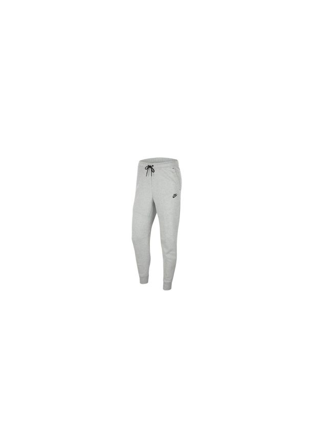 Spodnie sportowe męskie Nike Tech Fleece Jogger. Kolor: szary. Materiał: dresówka