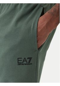EA7 Emporio Armani Dres 8NPV63 PJVRZ U7260 Zielony Regular Fit. Kolor: zielony. Materiał: bawełna #5